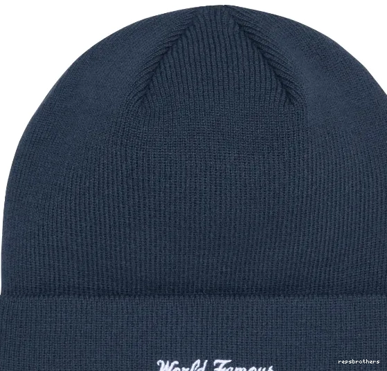 Black Powder Treasure Blue BOX Dirty Cold 24FW Flower Grey Hat White Rice 0707